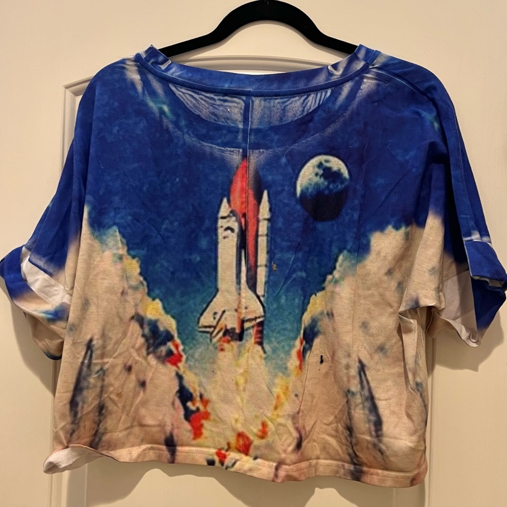 Signature8 Rocket Ship Graphic Tee